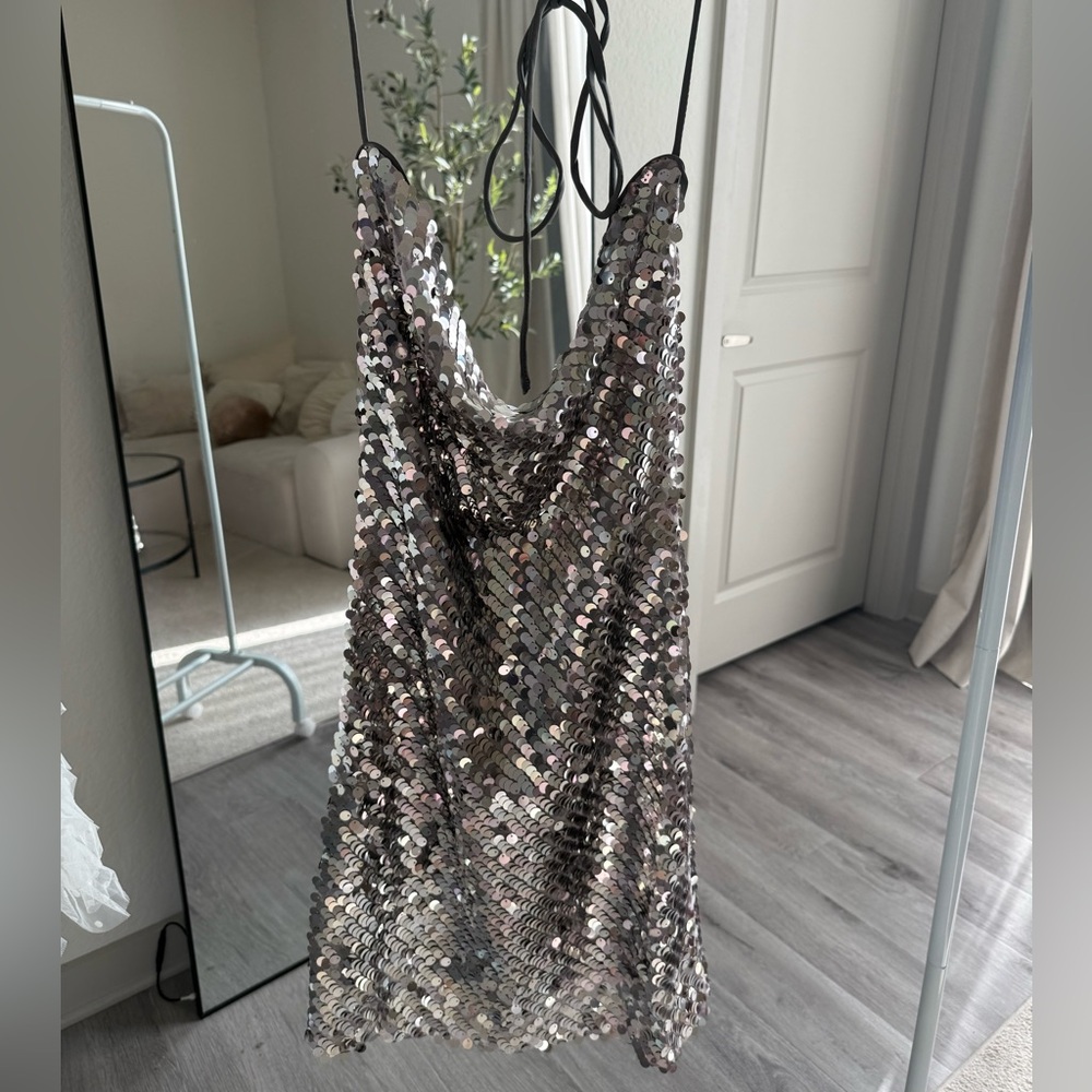 Bardot Shai Mini Sequin Dress